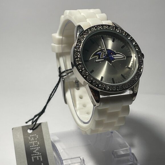 Baltimore Ravens NFL FROST Ladies Watch by Game Time NEW - Picture 6 of 8